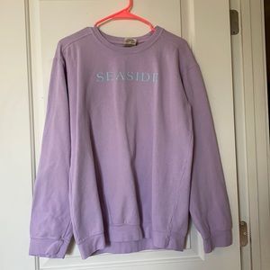 Orchid Seaside Crewneck Sweatshirt